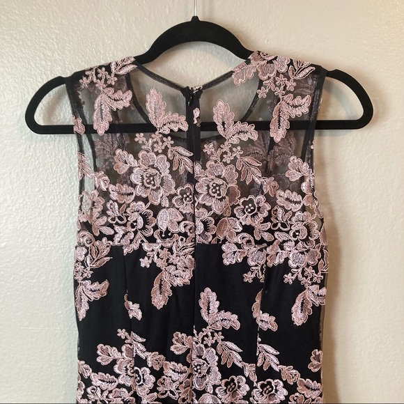 BHLDN Hitherto Tonya Lace Dress Black Pink size 4 - Picture 6 of 12